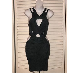 NASTY GAL SWEATER DRESS- SX